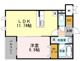 メルベイユ浜田山の物件間取画像